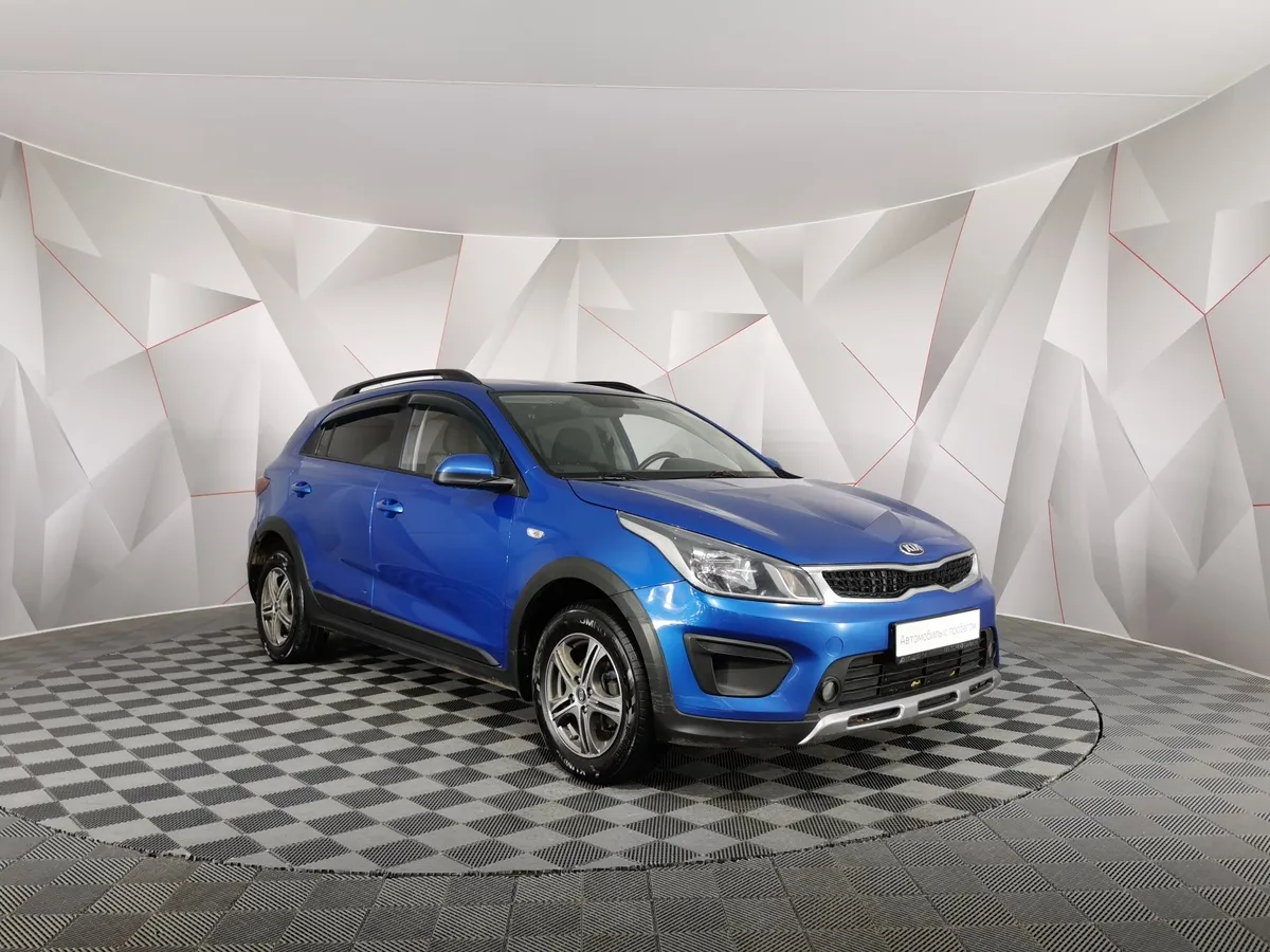 Kia Rio X-Line 1.6 AT (123 л.с.) Comfort Синий в АВИЛОН. Слайд №3