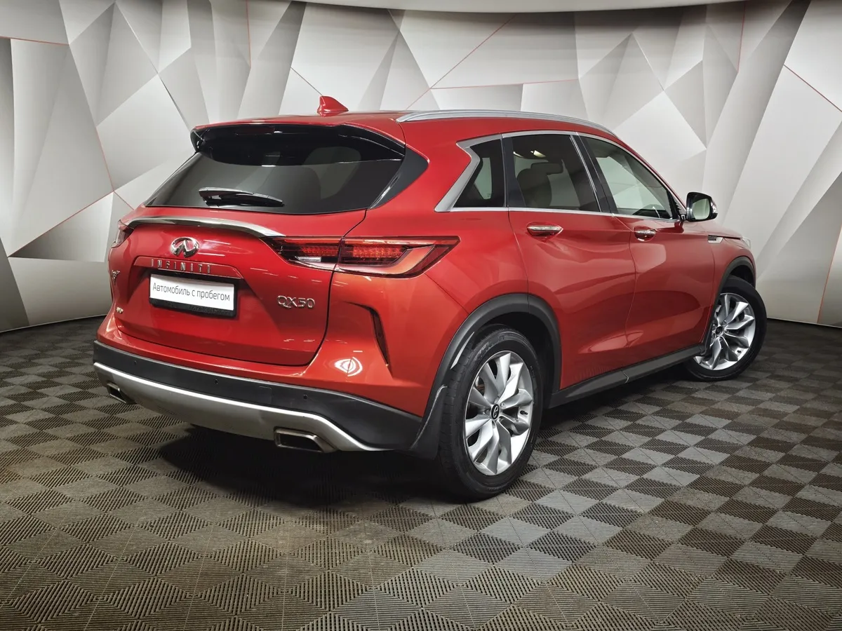 Infiniti QX50 2.0 VC-T CVT AWD (249 л.с.) Красный в АВИЛОН. Слайд №2