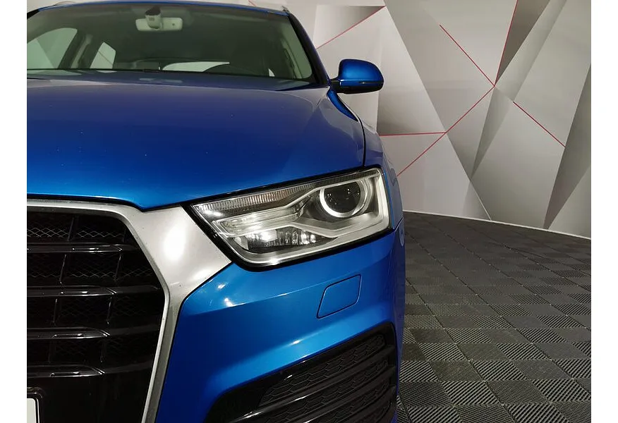 Audi Q3 2.0 TFSI S-tronic quattro (180 л.с.) Sport Голубой в АВИЛОН. Слайд №10