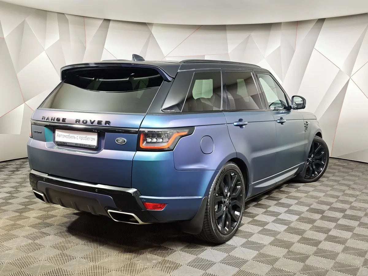 Land Rover Range Rover Sport 3.0 i6 AT AWD (360 л.с.) Autobiography Зеленый в АВИЛОН. Слайд №2
