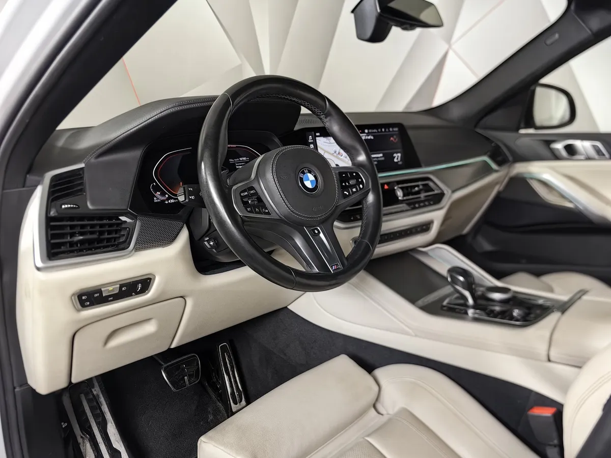 BMW X6 M50d Steptronic (400 л.с.) Белый в АВИЛОН. Слайд №11