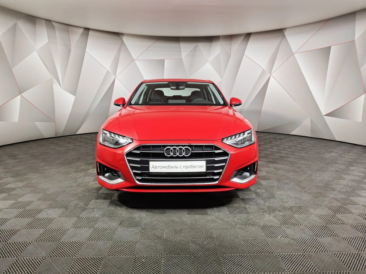 Audi A4 2.0 TFSI S tronic (190 л.с.) Design Красный в АВИЛОН. Слайд №7