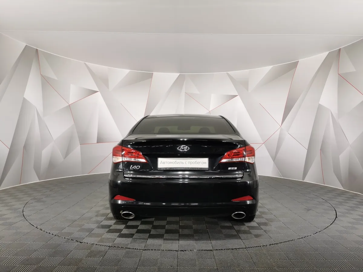 Hyundai i40 2.0 AT (150 л.с.) Business Черный в АВИЛОН. Слайд №8
