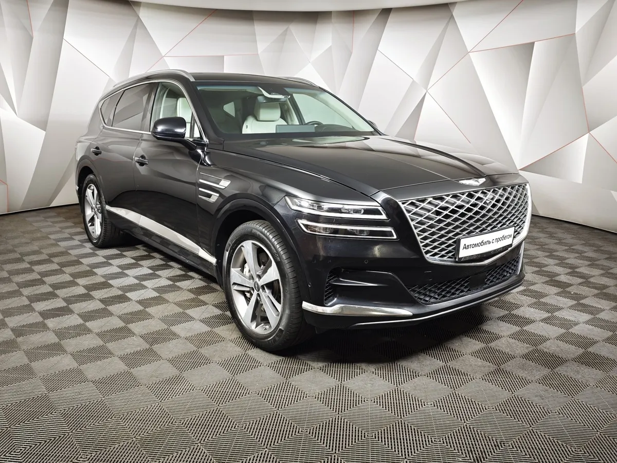 Genesis GV80 2.5 T-GDI 8AT 4WD (249 л.с.) Luxury Черный в АВИЛОН. Слайд №3