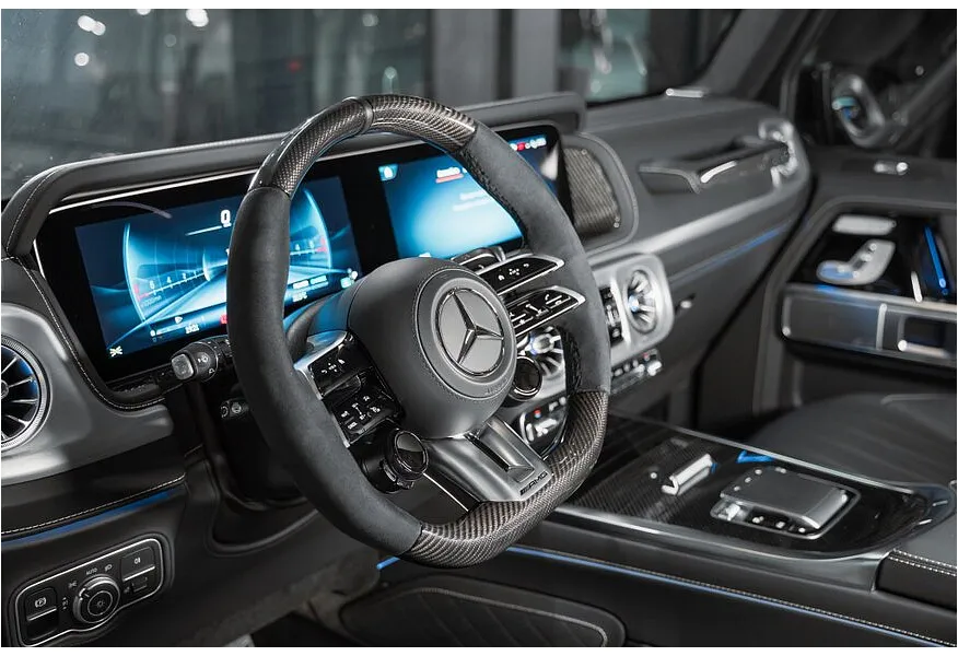 Mercedes-Benz G-Класс G 63 AMG Speedshift 4Matic (585 л.с.) Черный в АВИЛОН. Слайд №6
