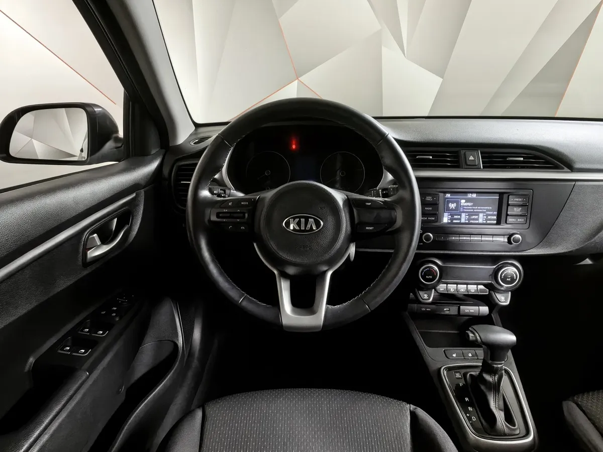 Kia Rio X 1.6 AT (123 л.с.) Luxe Серый в АВИЛОН. Слайд №19