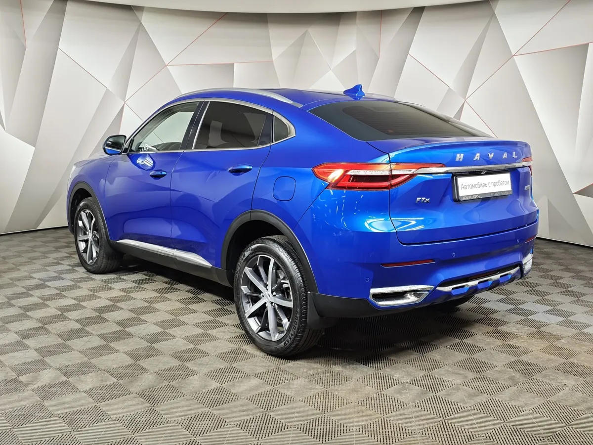 Haval F7x 2.0T AWD 7DCT (190 л.с.) Tech Plus Синий в АВИЛОН. Слайд №4