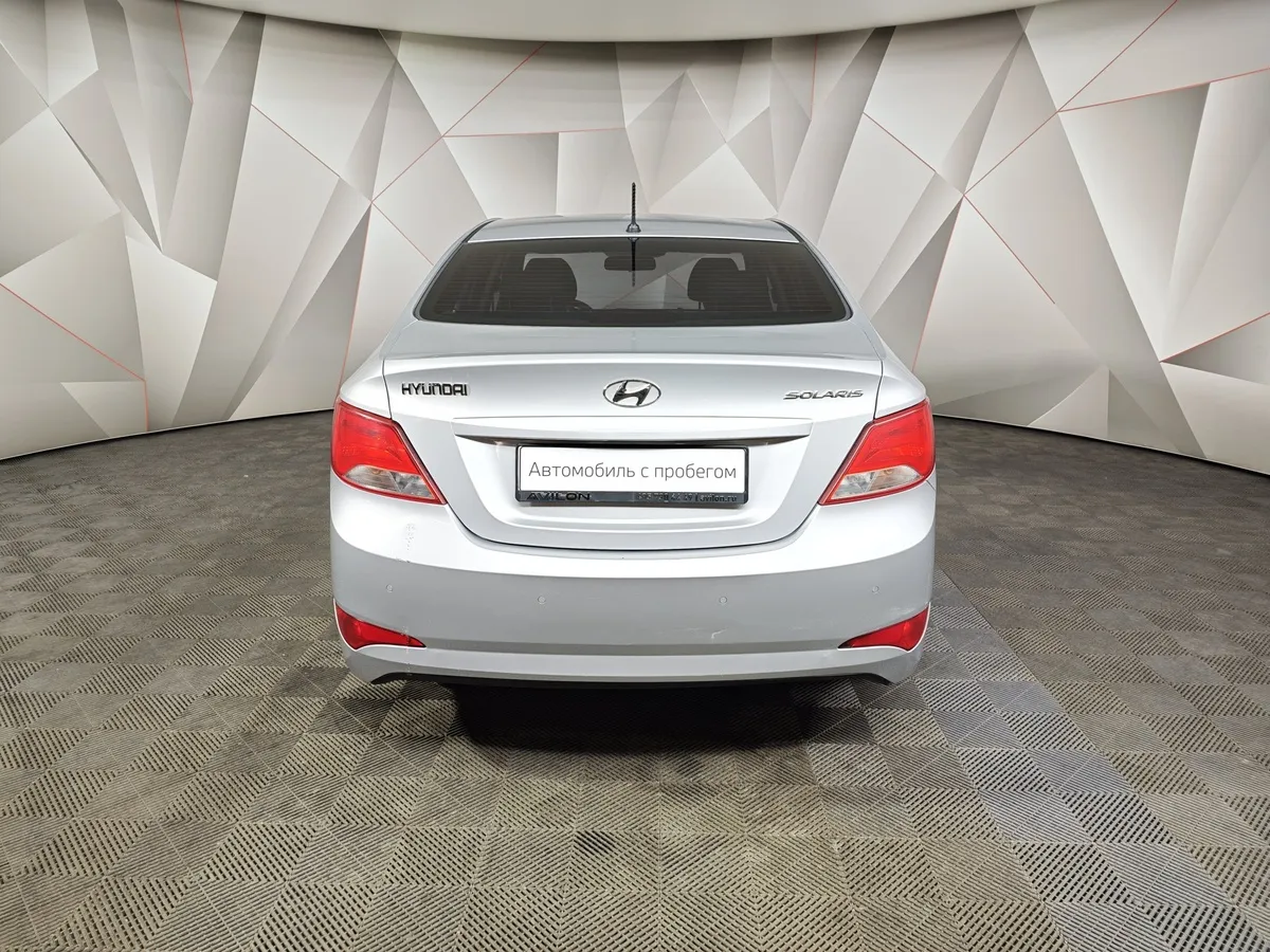 Hyundai Solaris 1.6 AT (123 л.с.) Comfort Серебристый в АВИЛОН. Слайд №8