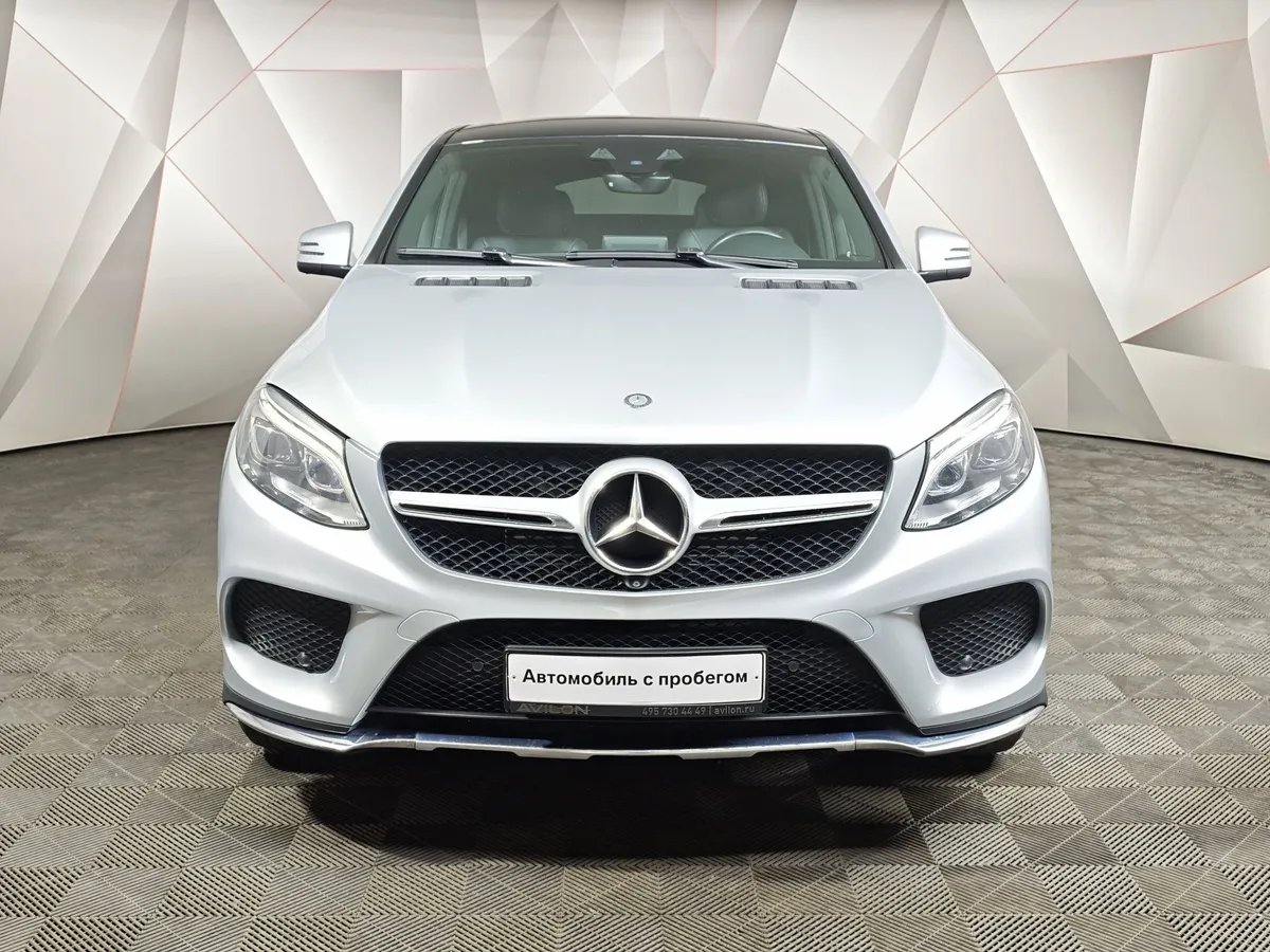 Mercedes-Benz GLE Купе 350 d 4MATIC 9G-TRONIC (249 л.с.) Особая серия Серебристый в АВИЛОН. Слайд №7