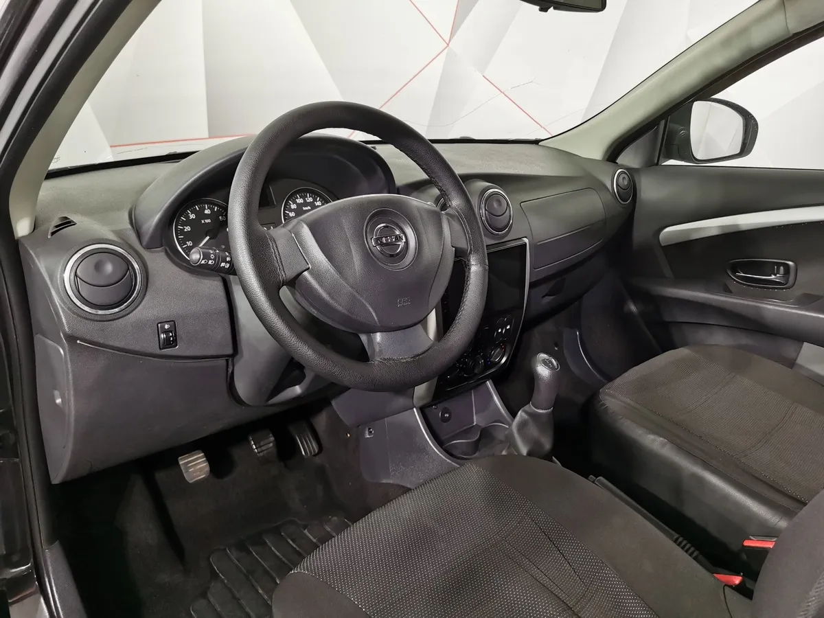 Nissan Almera 1.6 MT (102 л.с.) Черный в АВИЛОН. Слайд №16