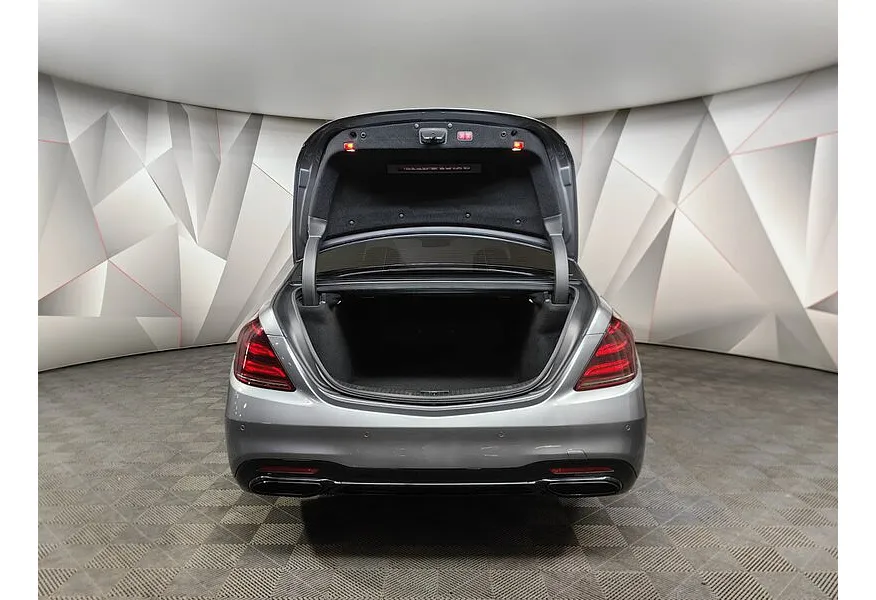 Mercedes-Benz S-Класс S 350 d 9G-Tronic 4Matic длинная база (249 л.с.) Серый в АВИЛОН. Слайд №12