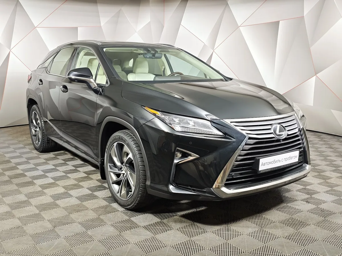 Lexus RX 200t AT AWD (238 л.с.) Luxury Черный в АВИЛОН. Слайд №3