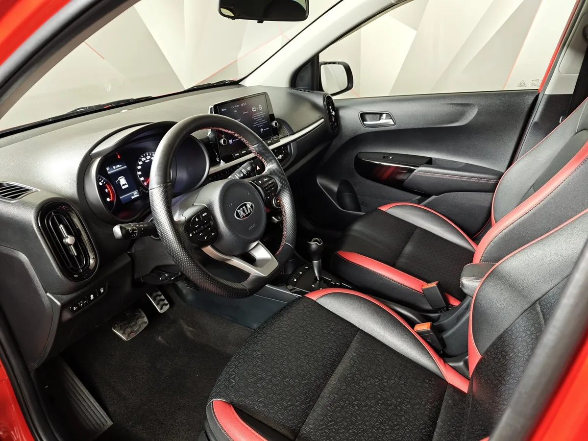 Kia Picanto 1.2 MPI AT (84 л.с.) GT Line Красный в АВИЛОН. Слайд №19