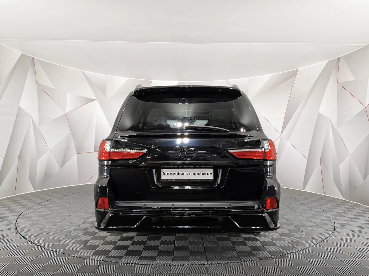 Lexus LX 570 AT (383 л.с.) Premium Черный в АВИЛОН. Слайд №8