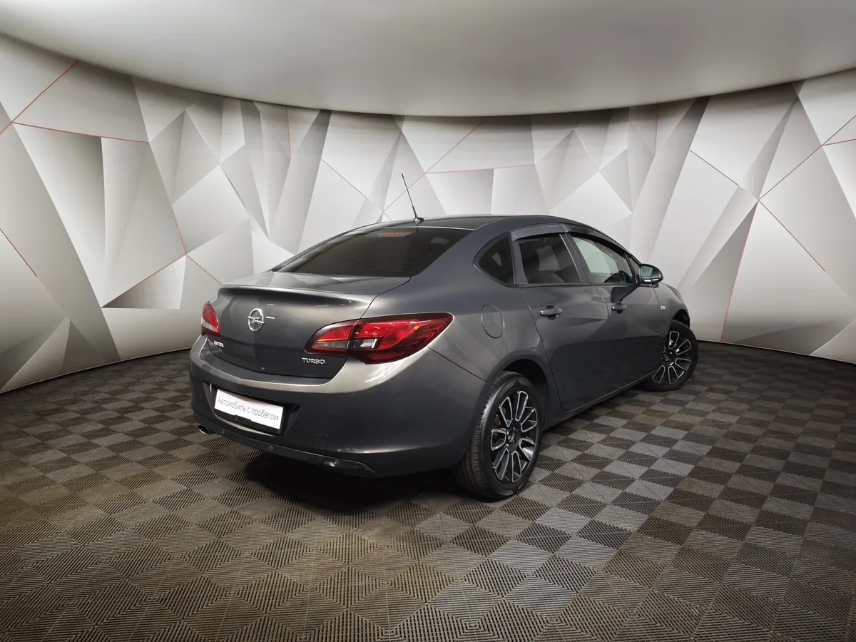 Opel Astra 1.4 Turbo AT (140 л.с.) Серый в АВИЛОН. Слайд №2
