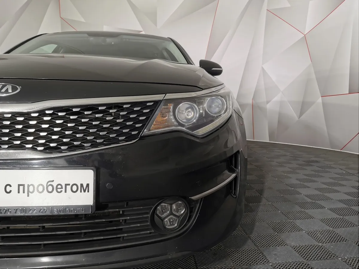 Kia Optima 2.0 T AT (245 л.с.) GT Черный в АВИЛОН. Слайд №10