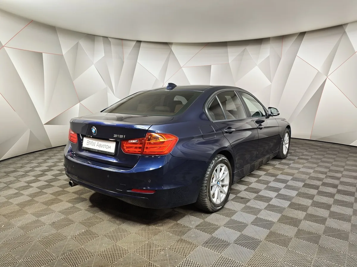 BMW 3 серия 316i AT (136 л.с.) Синий в АВИЛОН. Слайд №2