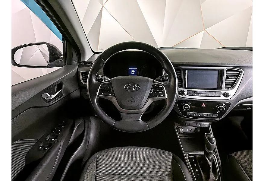 Hyundai Solaris 1.6 AT (123 л.с.) Elegance Черный в АВИЛОН. Слайд №20