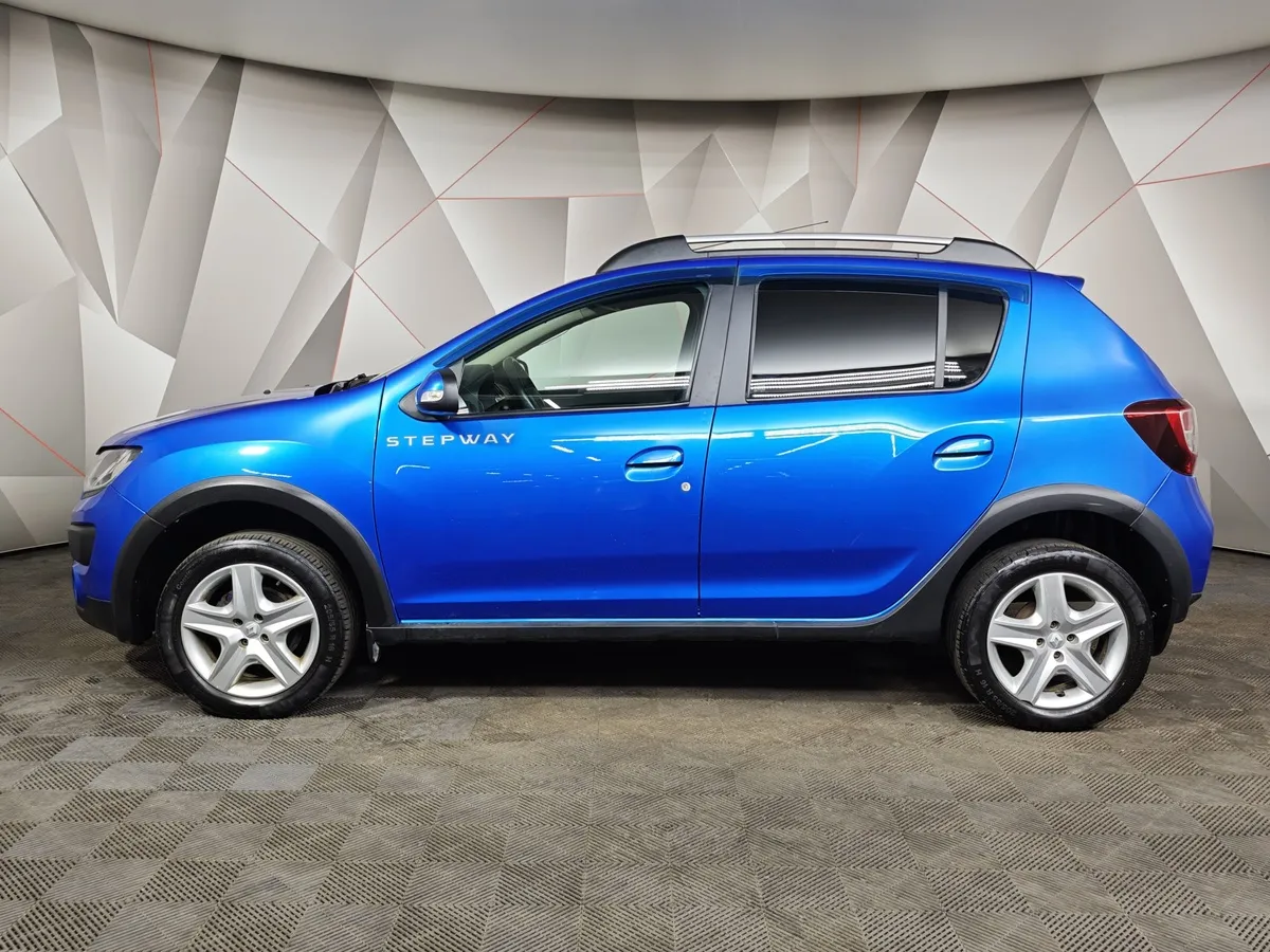 Renault Sandero 1.6 MT (113 л.с.) Stepway Drive Синий в АВИЛОН. Слайд №5