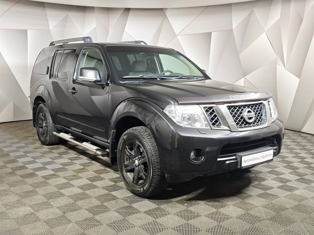 Nissan Pathfinder 2.5 dCi Turbo AT AWD (190 л.с.) Черный в АВИЛОН. Слайд №3