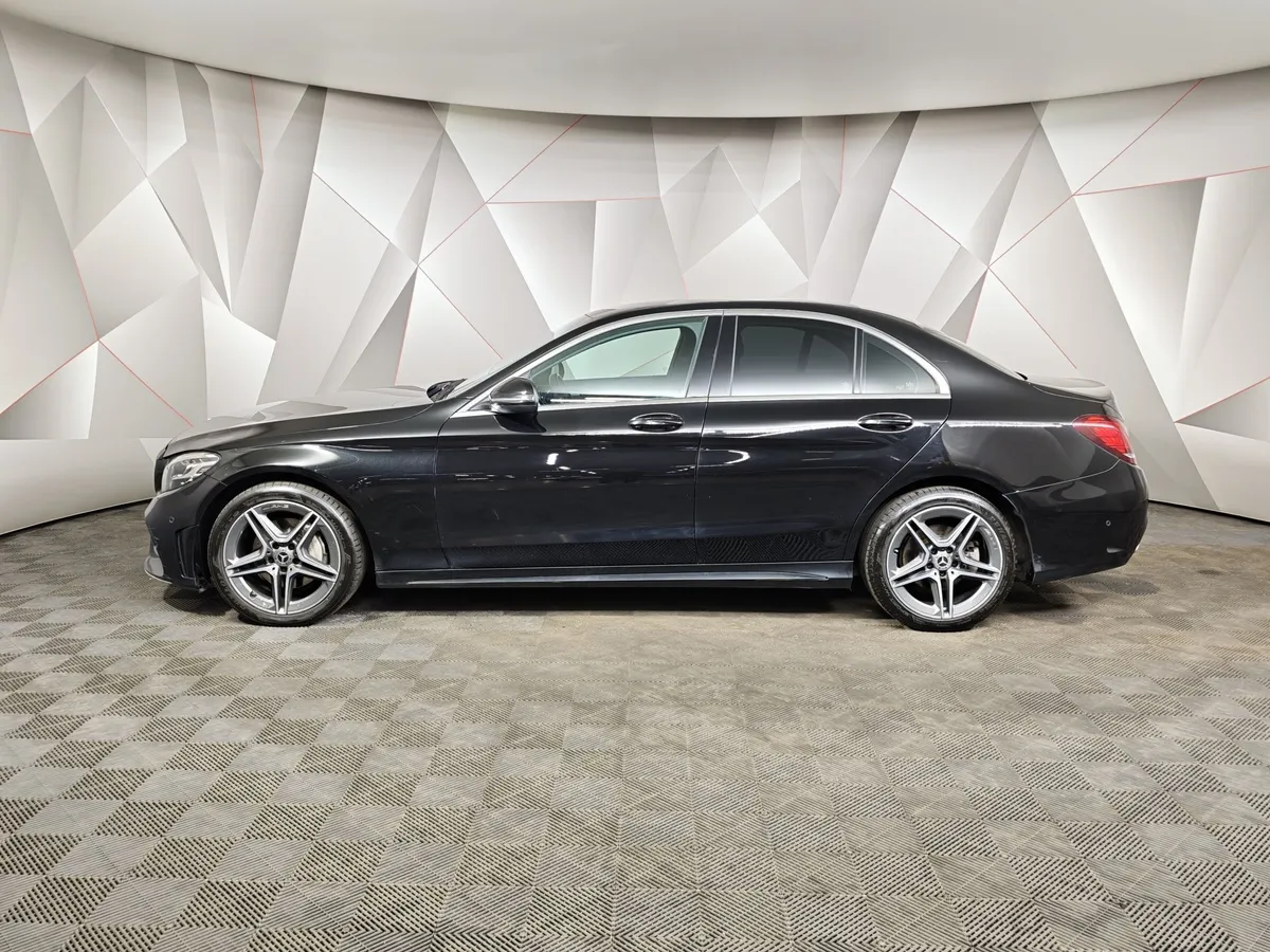 Mercedes-Benz C-Класс C 200 9G-TRONIC 4MATIC (190 л.с.) Sport Черный в АВИЛОН. Слайд №5