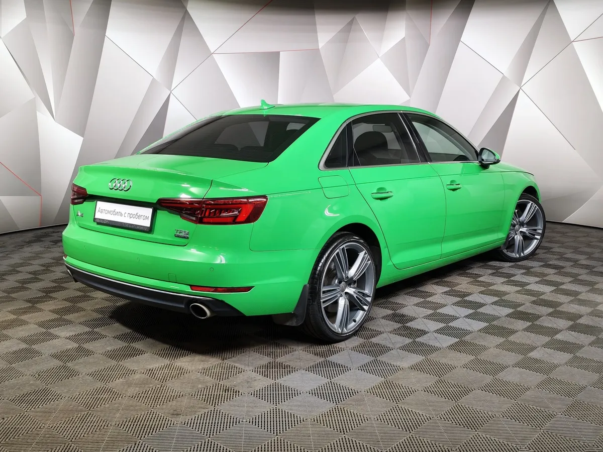 Audi A4 2.0 TFSI S tronic quattro (245 л.с.) Design Зеленый в АВИЛОН. Слайд №2