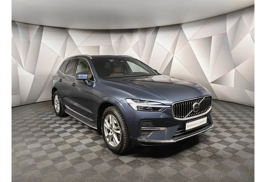Volvo XC60 2.0 AT AWD (249 л.с.) Deluxe Edition Синий в АВИЛОН. Слайд №3