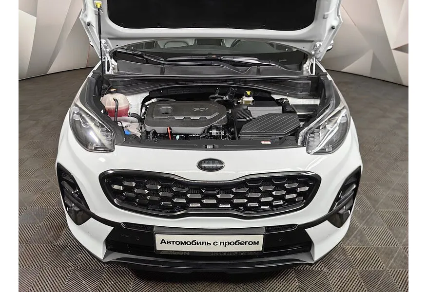 Kia Sportage 2.0 MPI AT AWD (150 л.с.) Premium Белый в АВИЛОН. Слайд №11