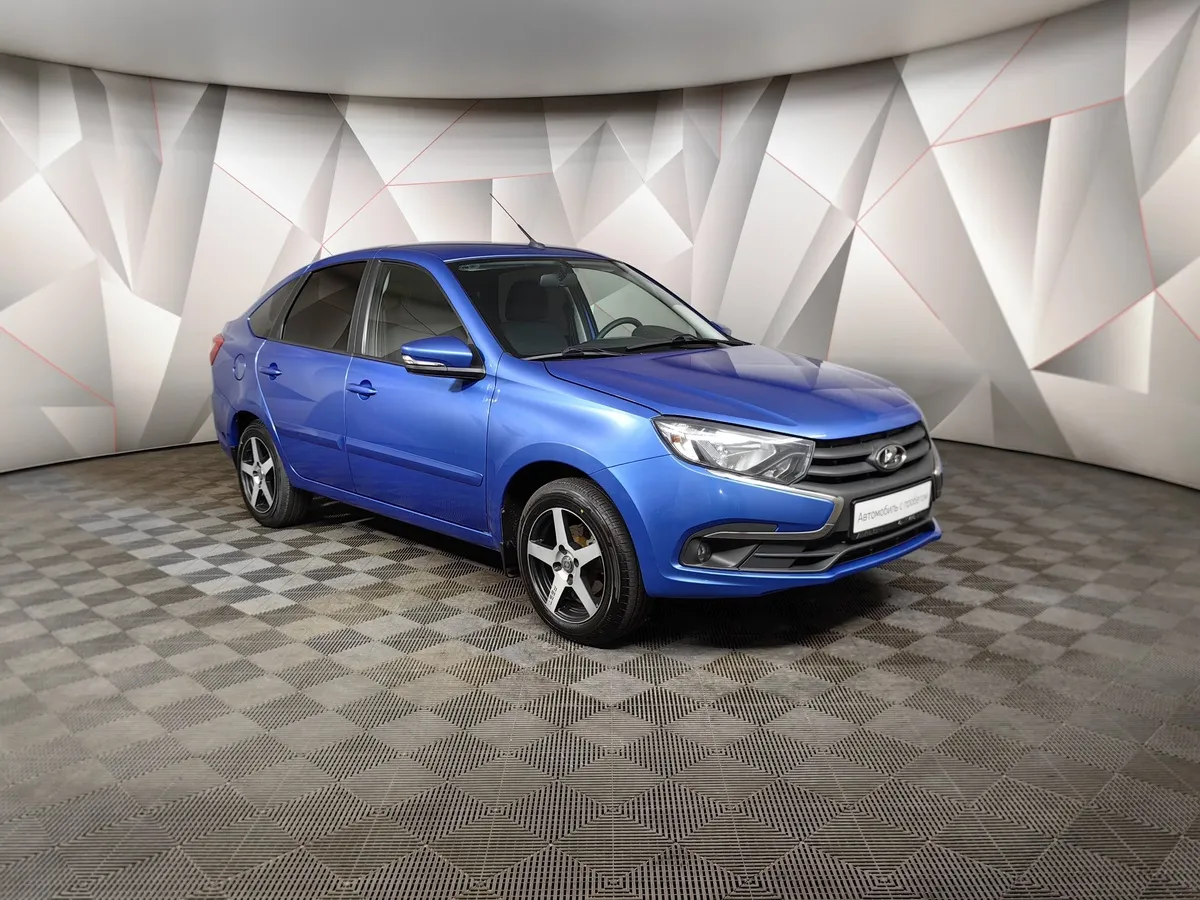 ВАЗ (Lada) Granta 1.6 MT 16кл (106 л.с.) 21911-51-005 Comfort Синий в АВИЛОН. Слайд №3