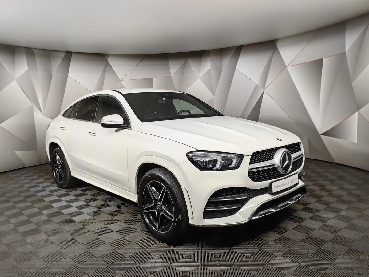 Mercedes-Benz GLE Купе 350 d 4MATIC 9G-TRONIC (249 л.с.) Белый в АВИЛОН. Слайд №3
