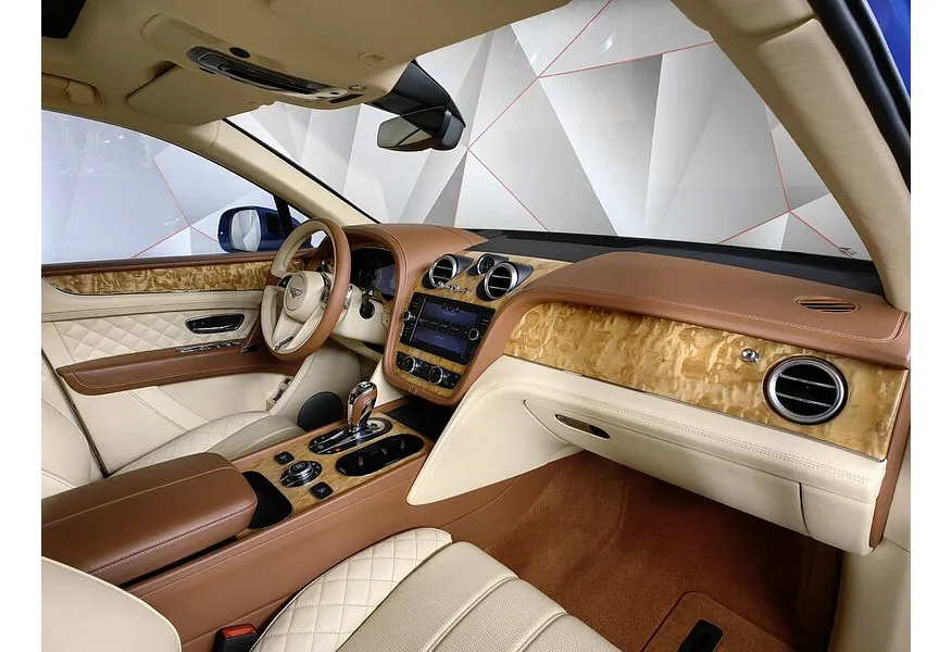 Bentley Bentayga 6.0 AT AWD (608 л.с.) Голубой в АВИЛОН. Слайд №12