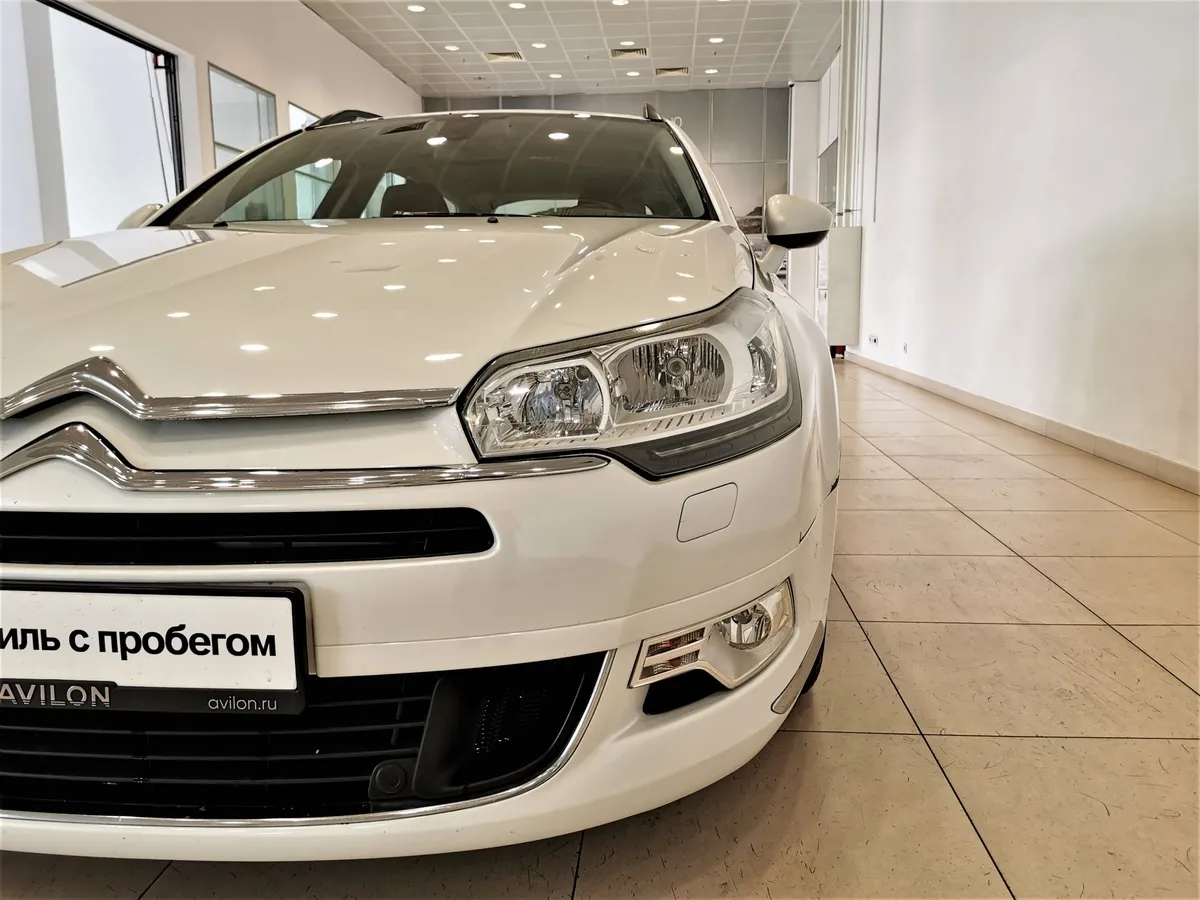 Citroen C5 1.6 THP AT (150 л.с.) Белый в АВИЛОН. Слайд №10
