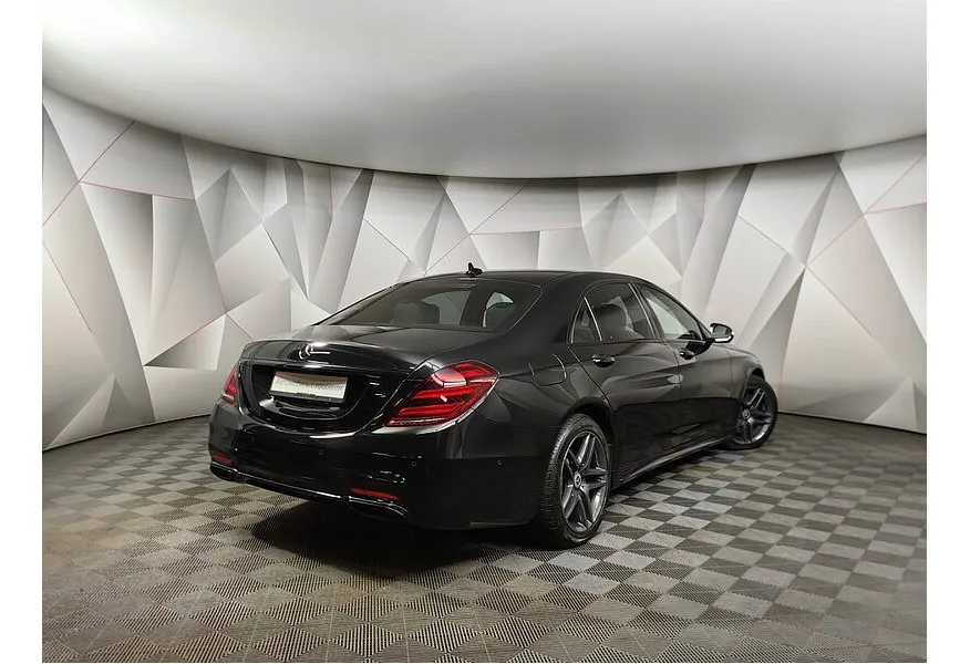 Mercedes-Benz S-Класс S 350 d 9G-Tronic 4Matic длинная база (249 л.с.) Черный в АВИЛОН. Слайд №2