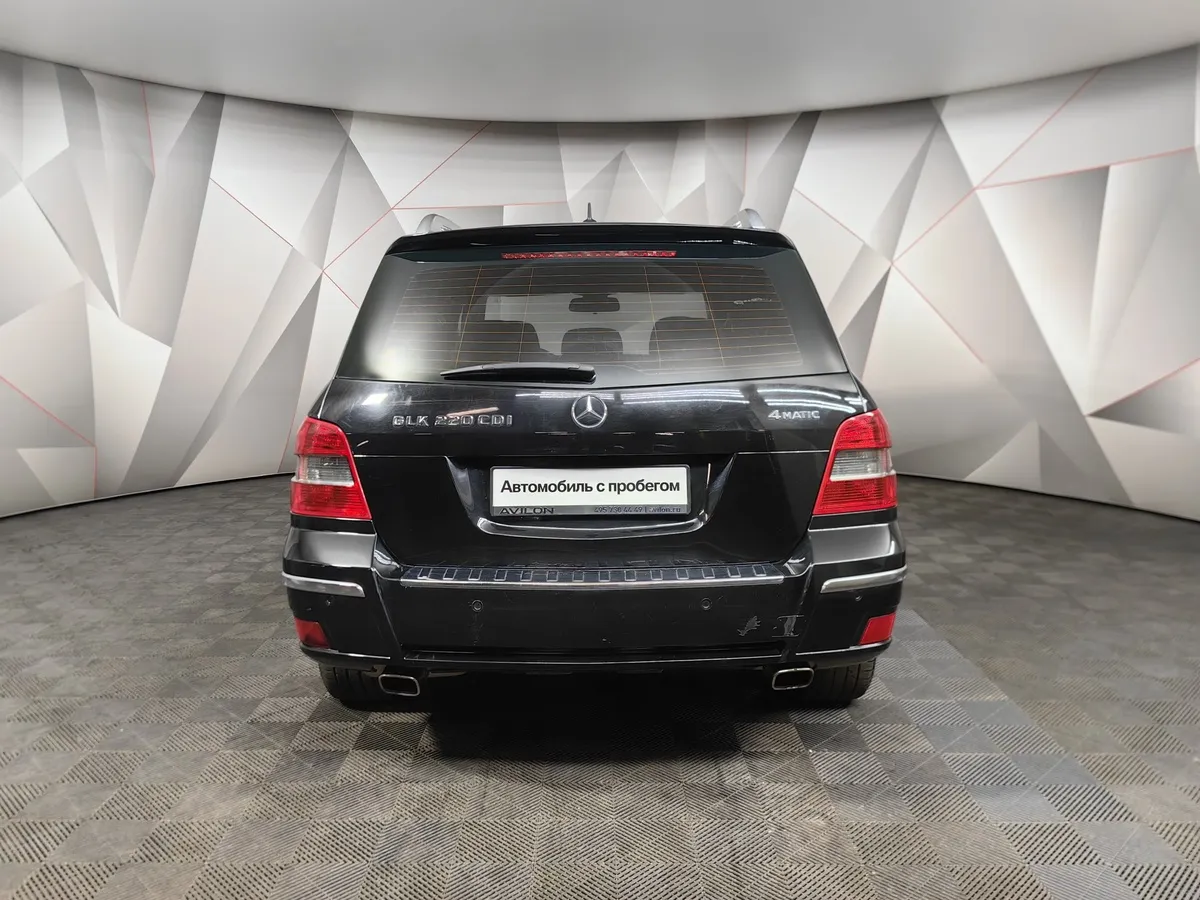 Mercedes-Benz GLK GLK 220 CDI 7G-Tronic Plus 4Matic (170 л.с.) Черный в АВИЛОН. Слайд №8