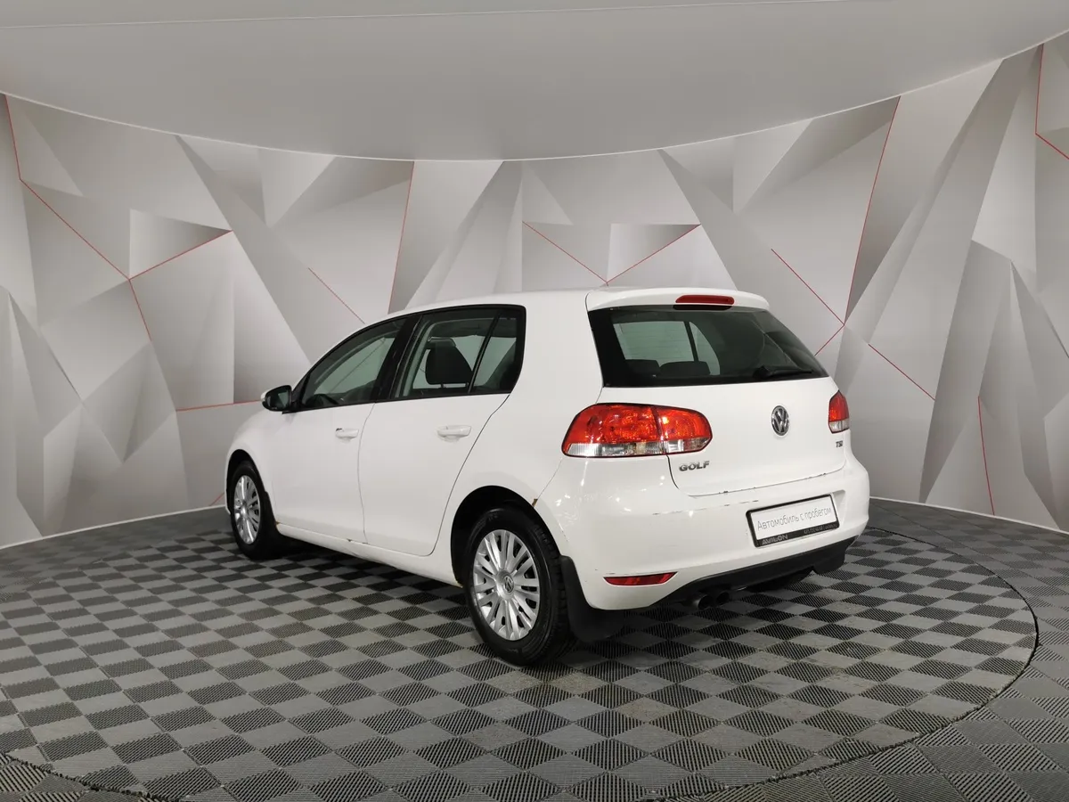 Volkswagen Golf 1.4 TSI DSG (122 л.с.) Trendline Белый в АВИЛОН. Слайд №4