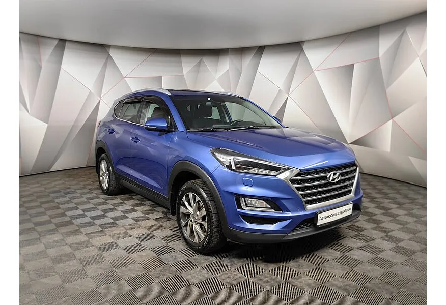 Hyundai Tucson 2.0 (150 л.с.) MPi-6AT-4WD Lifestyle Синий в АВИЛОН. Слайд №3