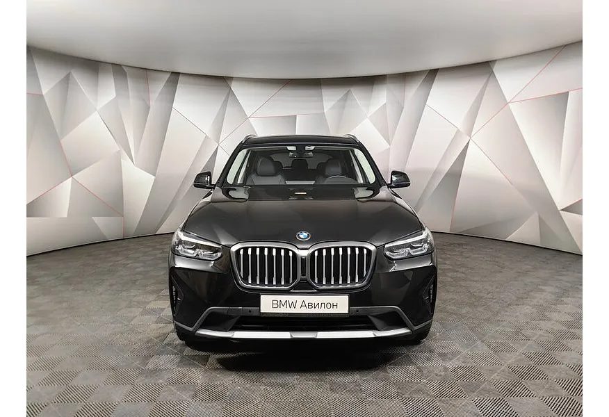 BMW X3 xDrive20d AT (190 л.с.) Base Локальная сборка Черный в АВИЛОН. Слайд №3