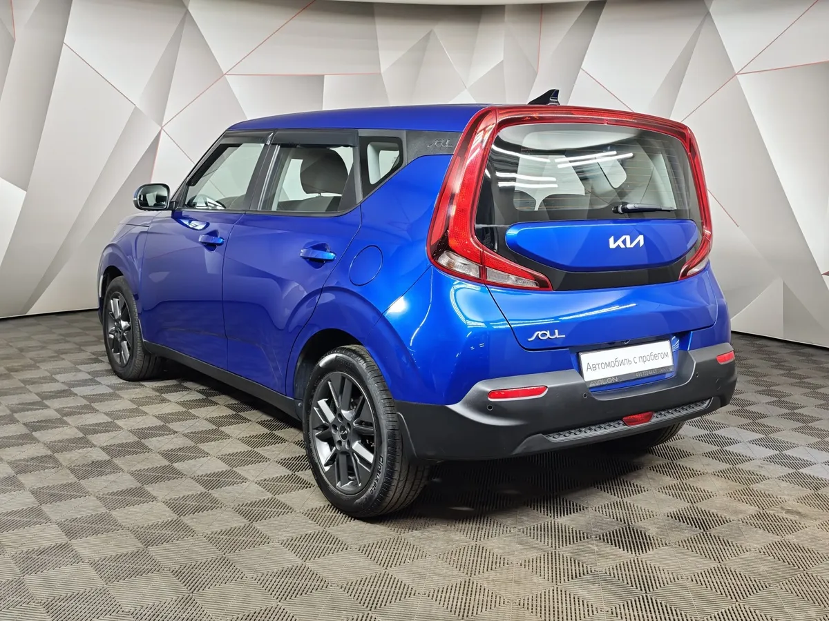 Kia Soul 1.6 MPI AT (123 л.с.) Luxe Синий в АВИЛОН. Слайд №4