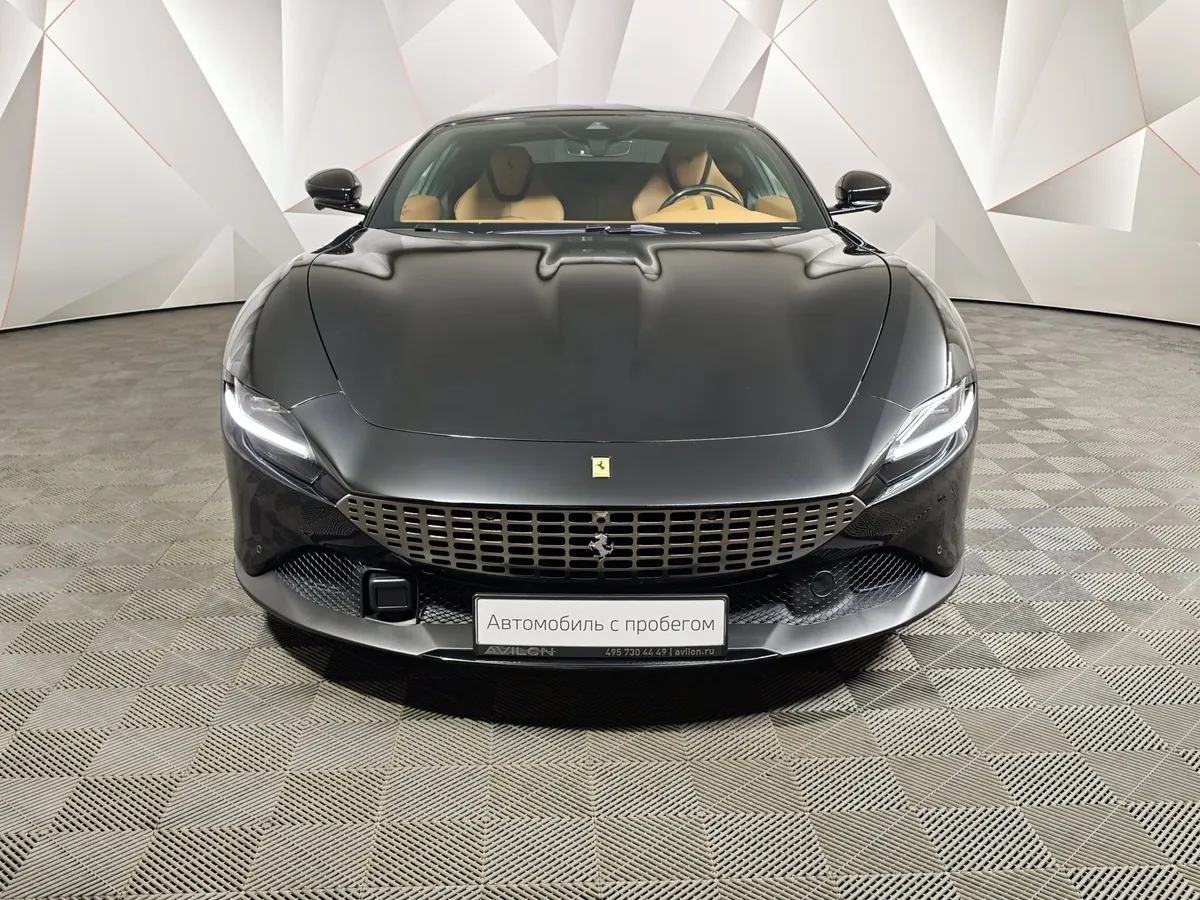 Ferrari Roma 3.9 AMT (620 л.с.) Черный в АВИЛОН. Слайд №7
