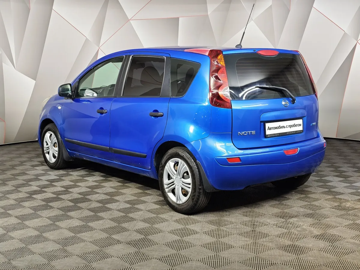 Nissan Note 1.4 MT (88 л.с.) Comfort Синий в АВИЛОН. Слайд №4