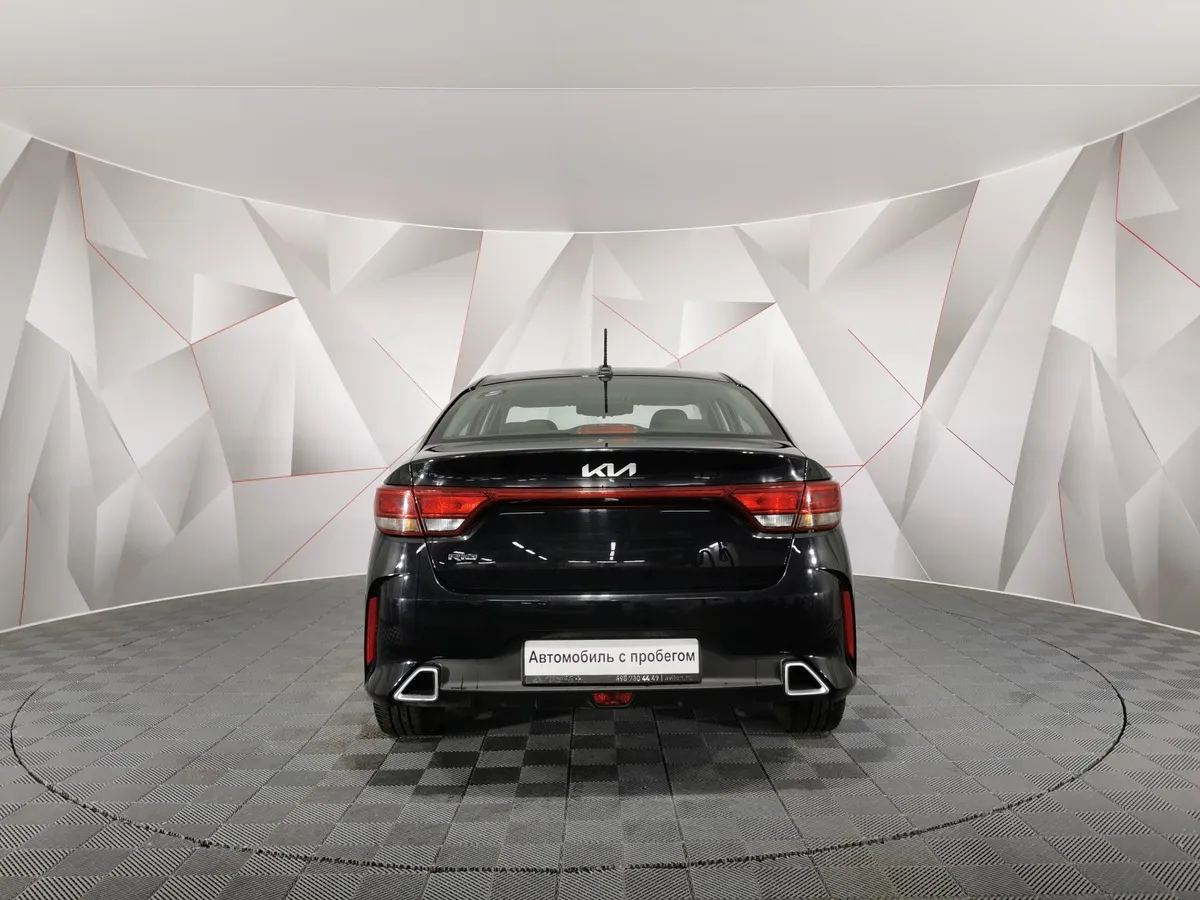 Kia Rio X 1.6 AT (123 л.с.) Luxe Черный в АВИЛОН. Слайд №8