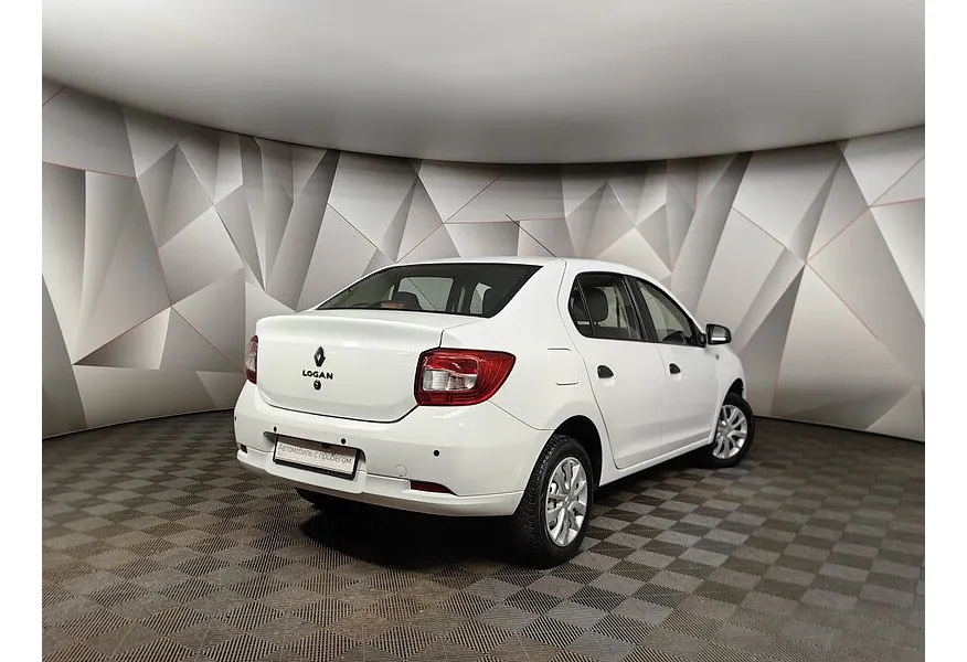 Renault Logan 1.6 AT (102 л.с.) Белый в АВИЛОН. Слайд №2