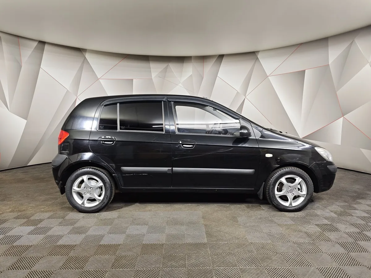 Hyundai Getz 1.4 AT (97 л.с.) Черный в АВИЛОН. Слайд №6