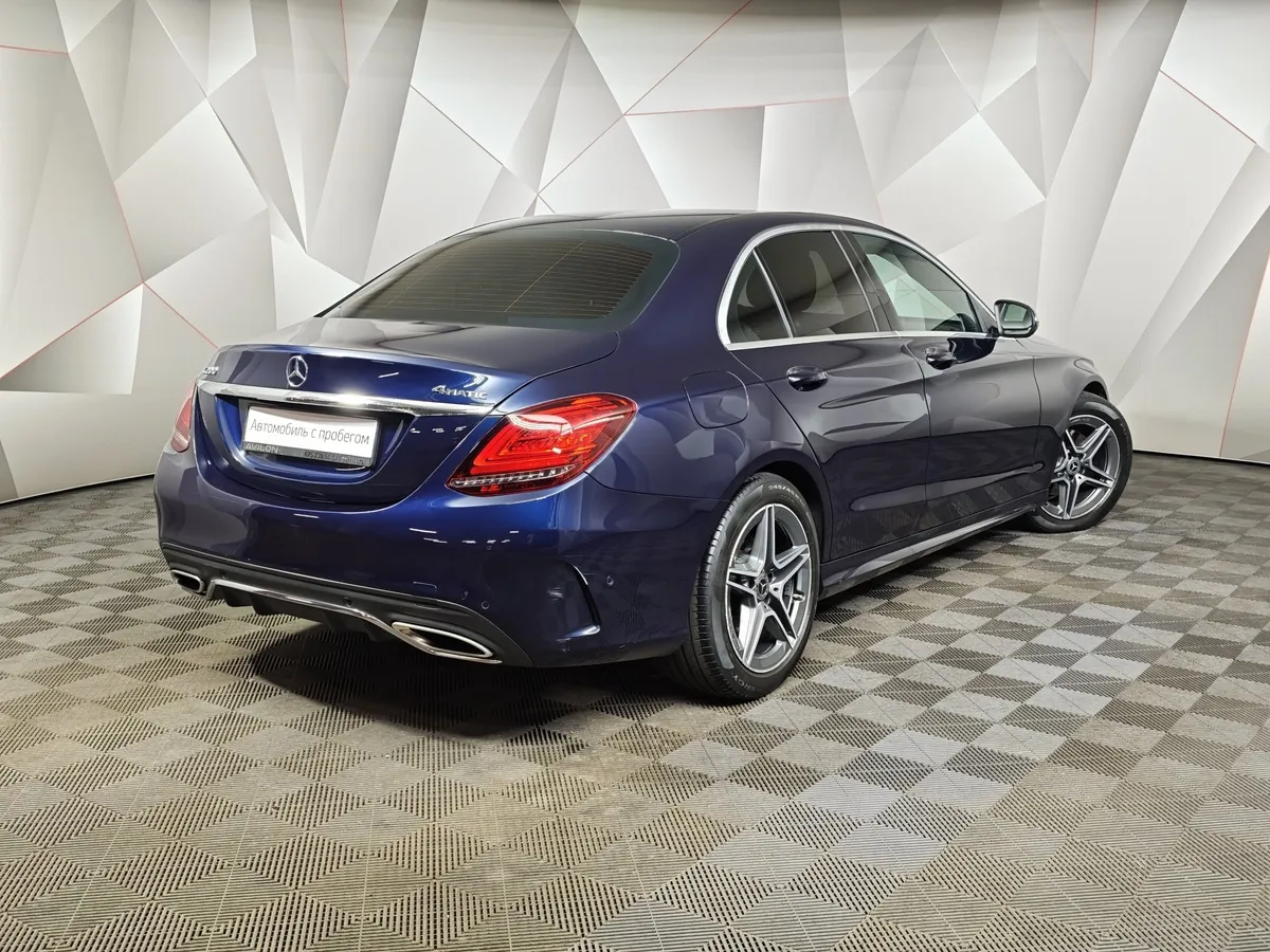 Mercedes-Benz C-Класс C 200 4Matic 9G-Tronic (184 л.с.) Особая серия Синий в АВИЛОН. Слайд №2
