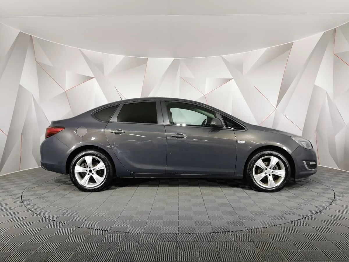 Opel Astra 1.4 Turbo AT (140 л.с.) Серый в АВИЛОН. Слайд №6
