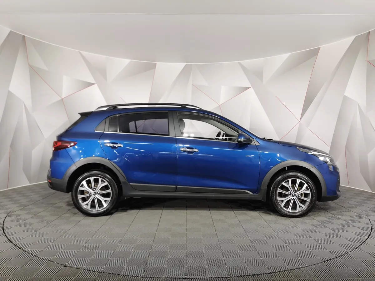 Kia Rio X 1.6 AT (123 л.с.) Premium Синий в АВИЛОН. Слайд №6