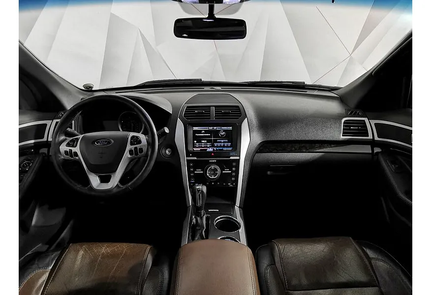 Ford Explorer 3.5 SelectShift 4WD (294 л.с.) Коричневый в АВИЛОН. Слайд №14