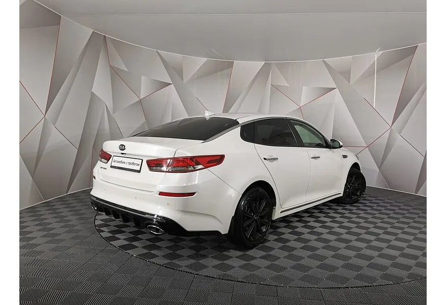 Kia Optima 2.4 GDI AT (188 л.с.) Luxe Белый в АВИЛОН. Слайд №8