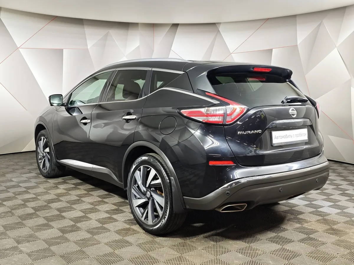Nissan Murano 3.5 Xtronic AWD (249 л.с.) Черный в АВИЛОН. Слайд №4