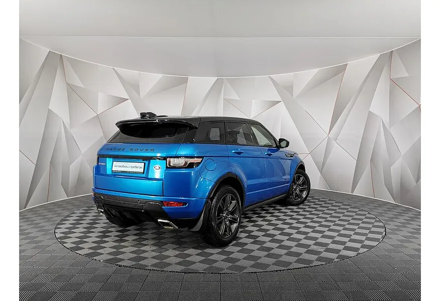 Land Rover Range Rover Evoque 2.0 TD4 AT AWD (150 л.с.) SE Dynamic Голубой в АВИЛОН. Слайд №2